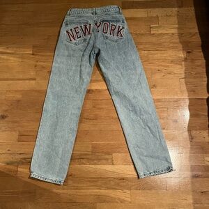 adika new york embroidery downtown jeans
